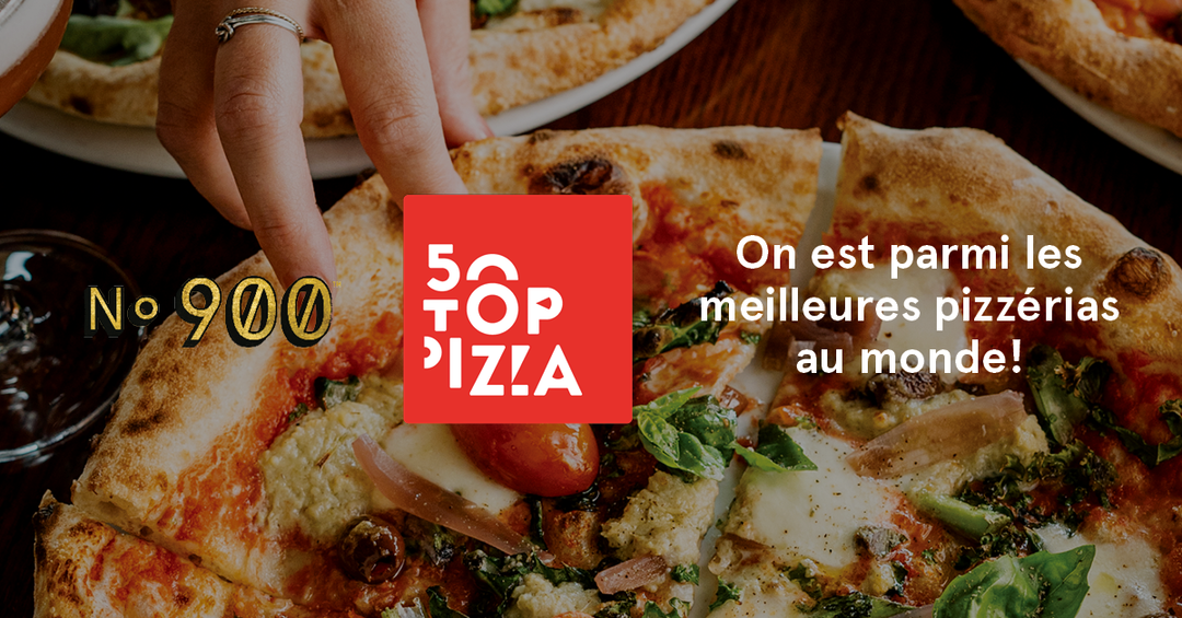 NO.900 parmi les meilleures pizzérias au monde