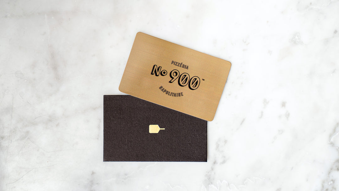 Carte cadeau Pizzeria No.900